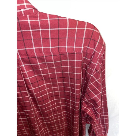 Brooks Brothers 346 Men’s Dress Shirt Size Large Red Striped Business Formal - Picture 10 of 12